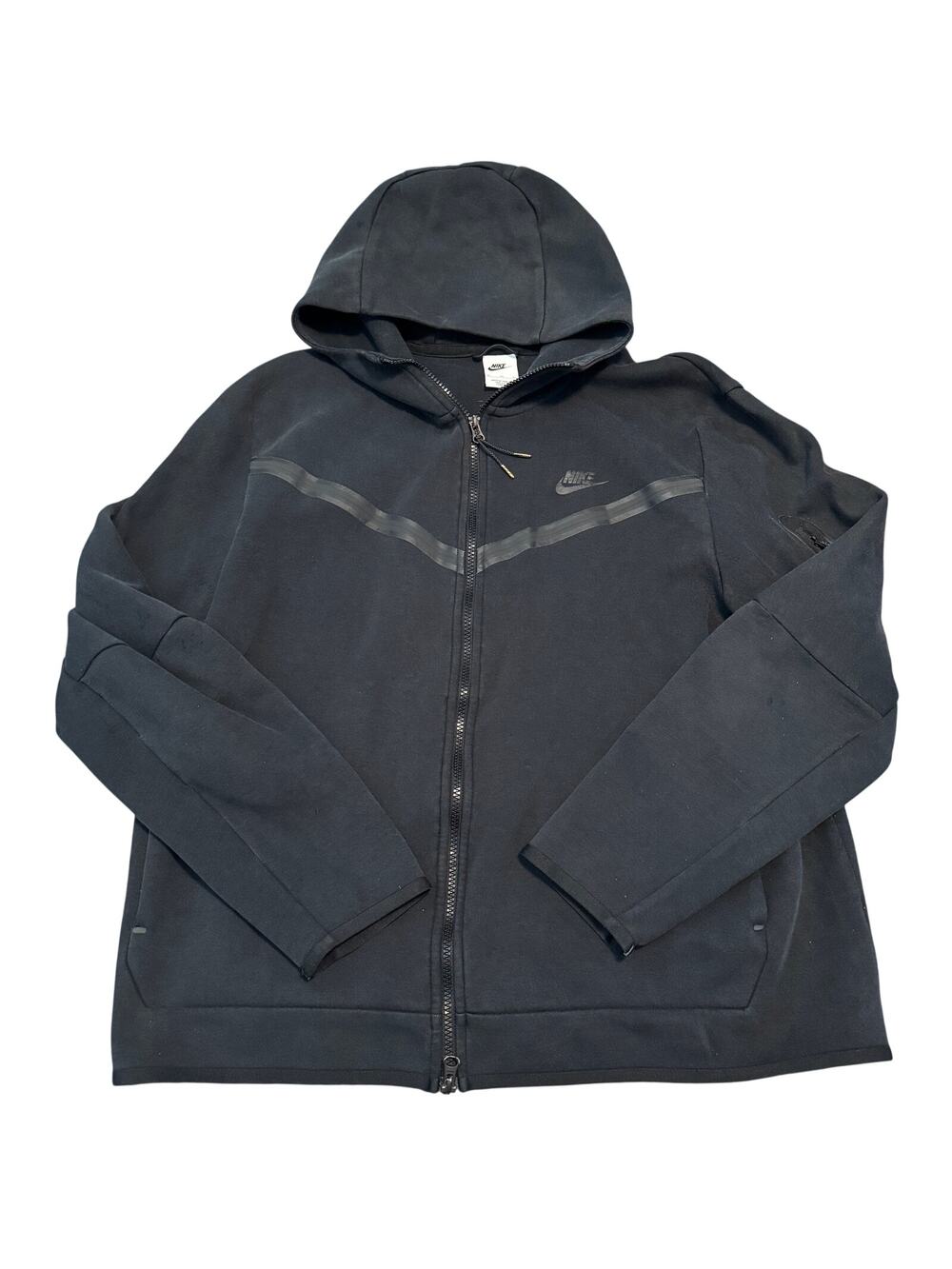 Nike Sportswear Tech Fleece Full-Zip Hoodie - Black (CU4489-010)